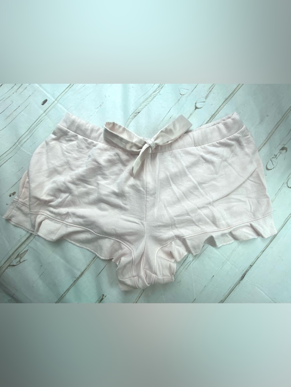 Victoria’s Secret Soft Pink Ruffle Lounge Shorts - Women